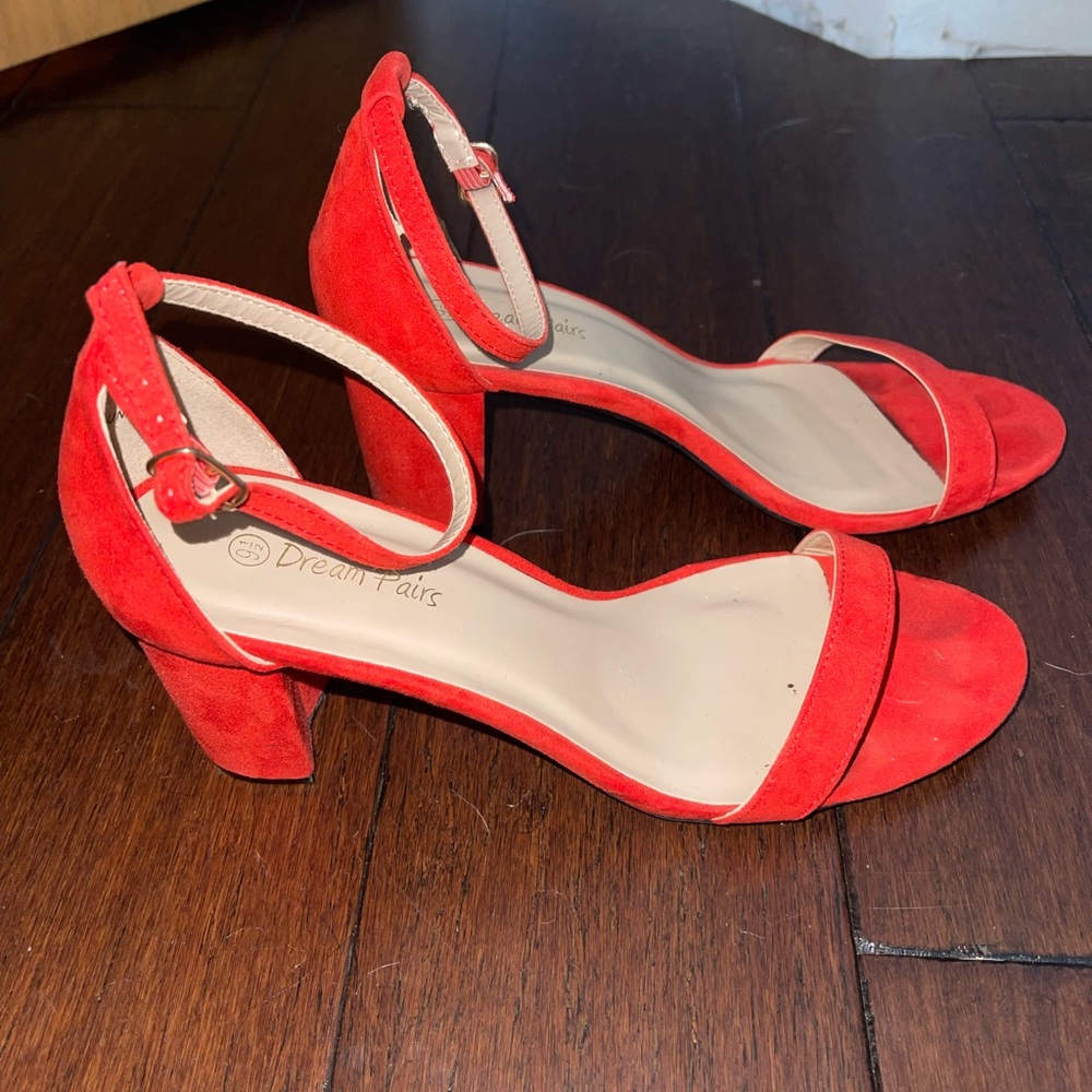 Women’s red heels
